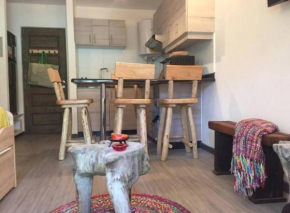 Dpto 4 personas 1er piso con patio Pucon
